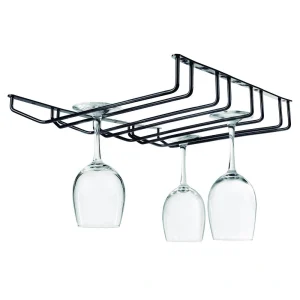 Soporte De Copas Techo Cuadruple Black