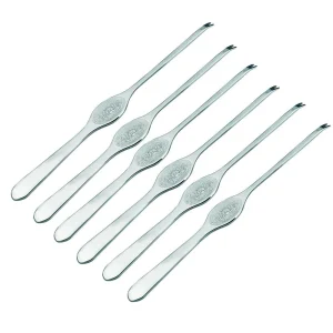 Jgo,6 Ganchos Marisco Inox