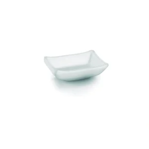 Fuente Salsa Mini Melamina White 9x7x3Cm