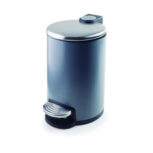 Papelera Con Freno Gris