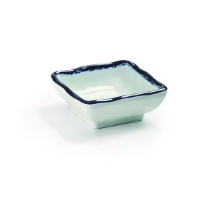 Melamine Square Bowl «Sea» 7,2x3Cm
