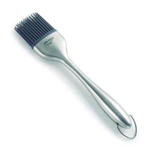 Pincel Silicona Mango Inox 22 Cm