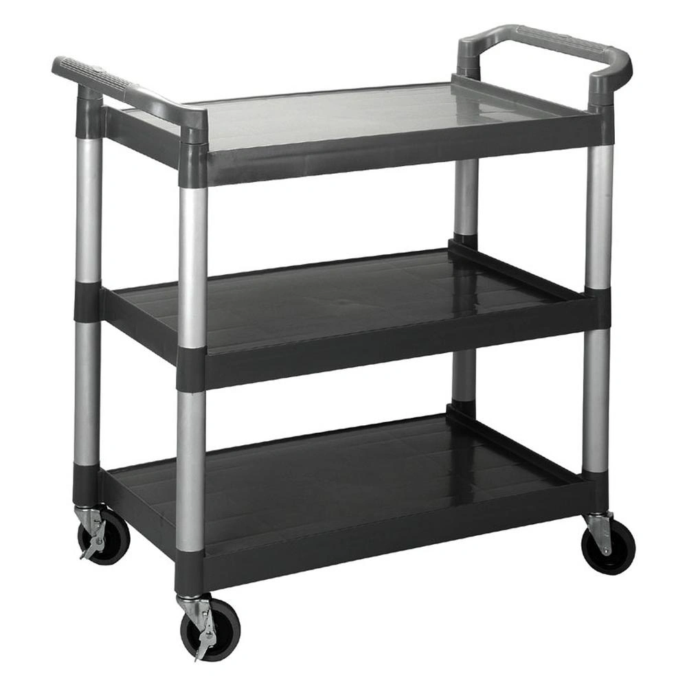 66353-CARRO SERVICIO 3 BANDEJAS DE PLASTICO