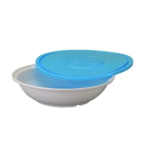 Plato Hondo Pc Bpa-Free 19×5 Cm Con Tapa