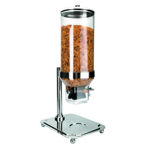 Dispensador Doble De Cereales Con Base