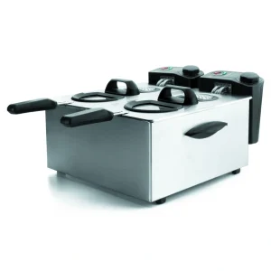 Freidora Elect, Doble 3,5 L,2x 2000 W,