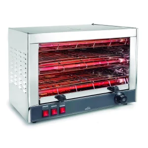 Tostador Eléctrico Horizontalontal,Parrilla Doble 3150W