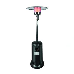Calentador Terraza Gas Negro 12000 W C/R