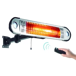 Calent,Eléctrico 1500W+Cont,Rem,+Sop,Pared