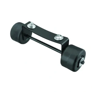 Jgo Ruedas Negras Acero Calentad.Terraza