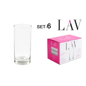 Set 6 Vasos Agua 295Cc Libert Vidrio