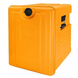 Termotrans – Contenedor isotérmico rígido para Cubetas 72 L Amarillo