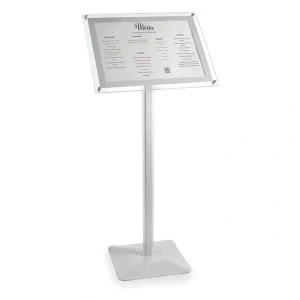 Atril Porta Menu Acrilico A3