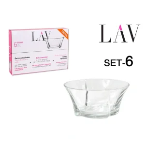 Set 6 Bols 295Cc12Cm Truva Vidrio