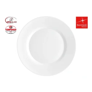 Plato Llano 25Cm Toledo Vidrio