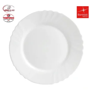Plato Llano 26Cm Ebro Vidrio