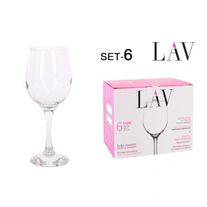 Set 6 Copas Vino 300Cc Fame H Vidrio