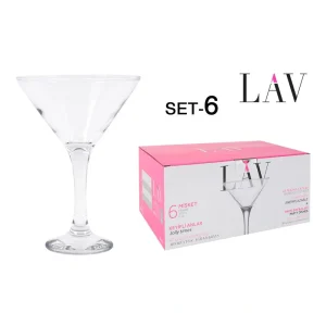 Set 6 Copas Coctel 175Cc Mi Vidrio