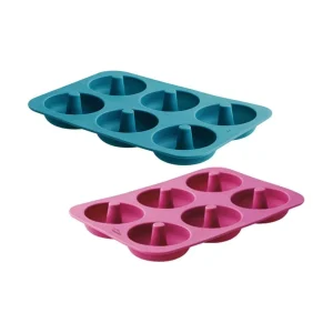 Set 2 Moldes Silicona Donut