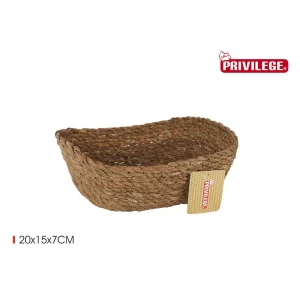 Cesta Conica Mimbre Rectangular  Privilege