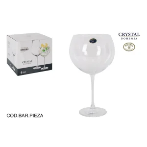 Set 4 Copas Gin Bohemia 850Cc Enebro Vidrio