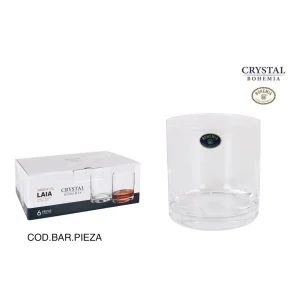 Set 6 Vasos Cristal Bohemia 41Cl Laia Vidrio