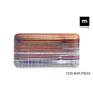 Fuente Rectangular 225X12Cm Boreal Porcelana