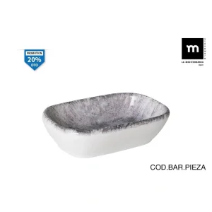 Bol Rectangular 115X73Cm Stonehenge Porcelana