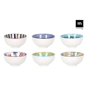 Bol Aperitivo Porcelana Decorada Surtida Japonés Kyomi