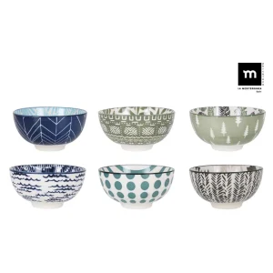 Bol Aperitivo Porcelana Decorada Surtida Japonés Midori