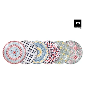 Fuente Redonda Japo 20Cm Surt. 6 Deco.Aiko Porcelana