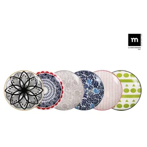 Fuente Redonda Japo 20Cm Surt. 6 D.Hanae Porcelana