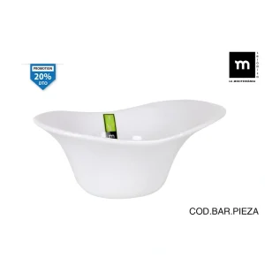 Bol Blanco Porcelana Con Ala Yummy