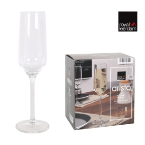 Set 6 Copas Champagne 22Cl Aristo Vidrio