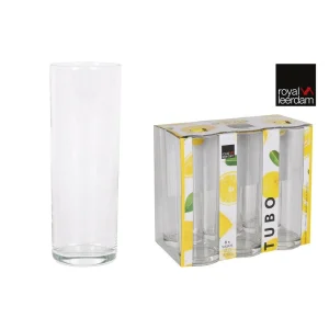 Set 6 Vasos Tubo 32Cl Lemon Vidrio