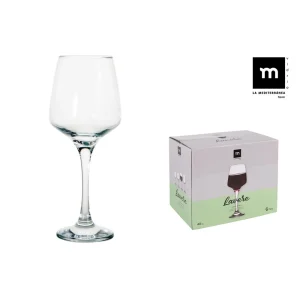 Set 6 Copas Vino/Agua 400Cc Lavere Md Vidrio