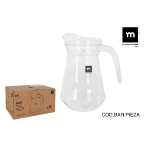 Jarra Vidrio Con Asa Agua