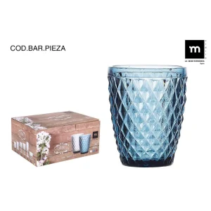 Vaso Sidari 270Cc Azul Vidrio