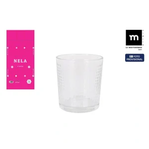 Set 6 Vasos 27Cl Nela Andra Vidrio