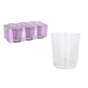 Set 6 Vasos 360Ccsilex Aros Vidrio