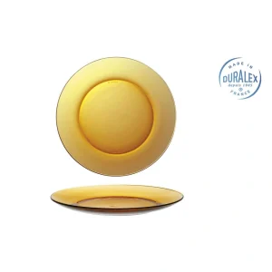 Plato Llano 23.5Cm Ambar Lys Duralex