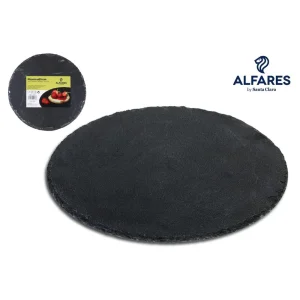 Plato Pizarra 25Cm Alfares Porcelana