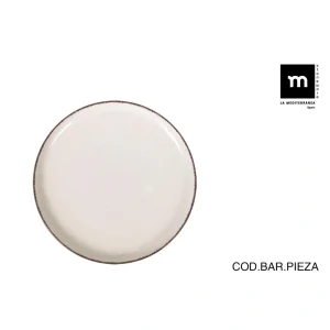 Fuente Redonda Porcelana Decorada Anllo Nordic