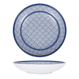 Plato Hondo Korio Hokkaido 23X4.5Cm Melamina