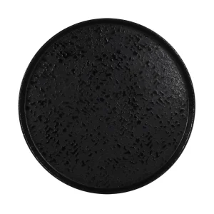 Plato Postre Caracalla Ii Negro 21.5Cm Melamina