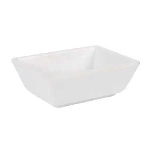 Bowl Rectangular Ming Iii 8X6X3Cm 10Cl Melamina
