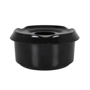 Cenicero Agua Negro 11X5.5Cm Melamina