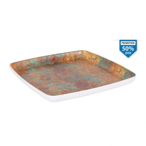Plato Cuadrado Bajo Goji