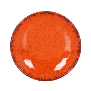 Plato Pan Naranja Guayaba 15.5X2.5Cm Melamina