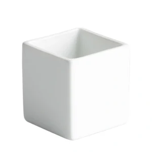 Bowl Porcelana Ming Cubo Blanco